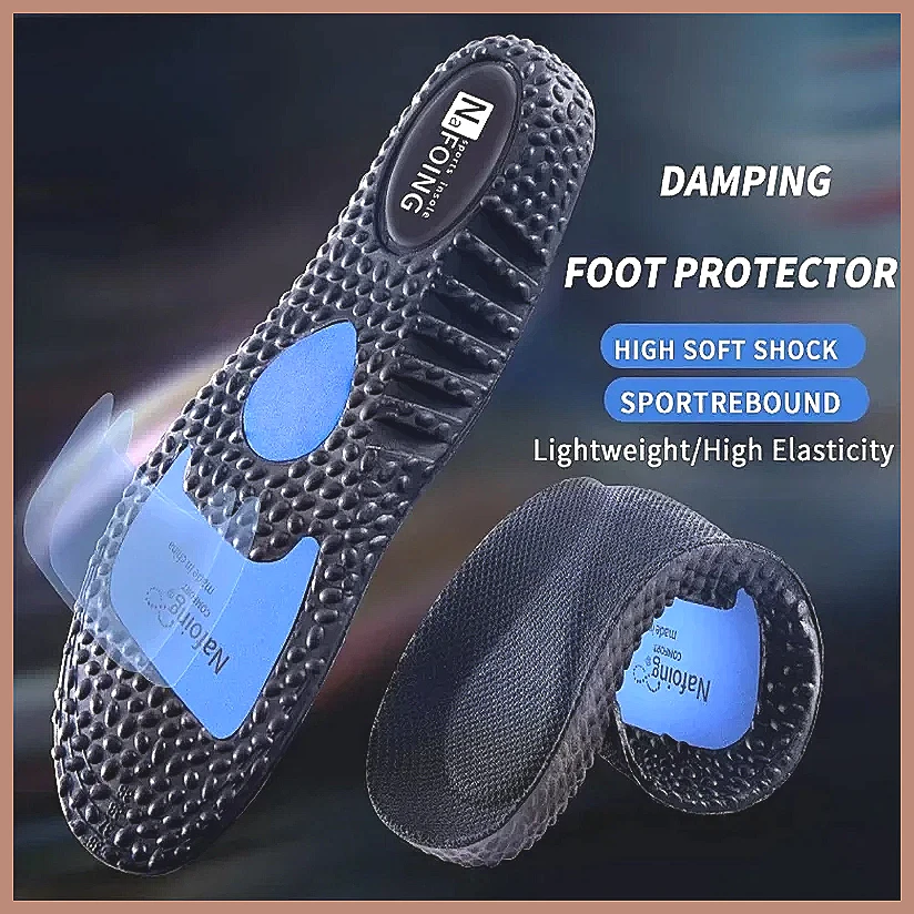 The Sneaker Care - Palmilhas Esportivas com Amortecimento de Choque,