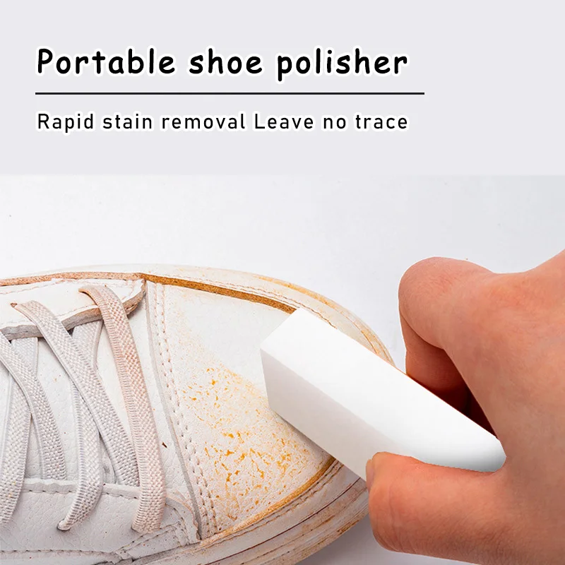Sneaker Care White - Polidor de sapato portátil para brilho