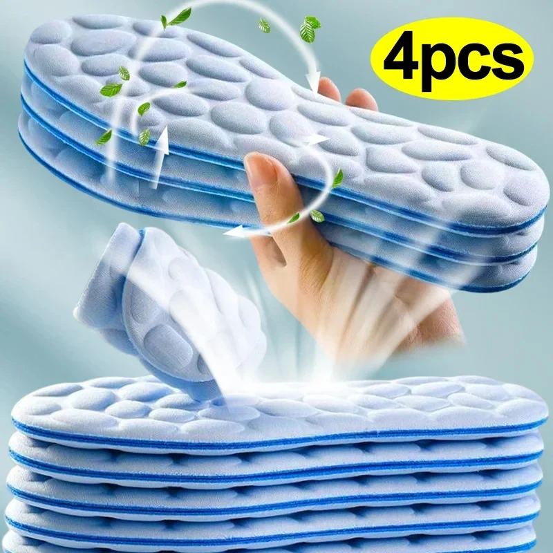 Insole Memory Foam - 2/4 pçs palmilhas de espuma de