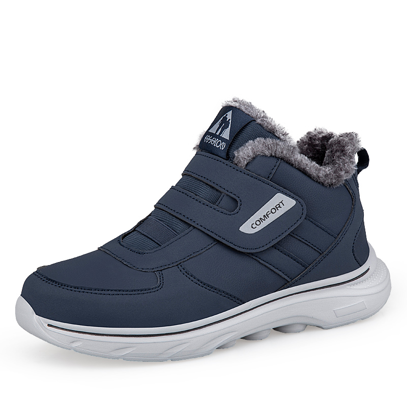 Sneakers Care - Inverno de pelúcia tornozelo tênis ortopédicos