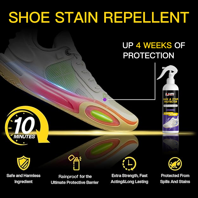 Water and Stain Shoe Protector - Sneaker Protector Spray avaliação e preço