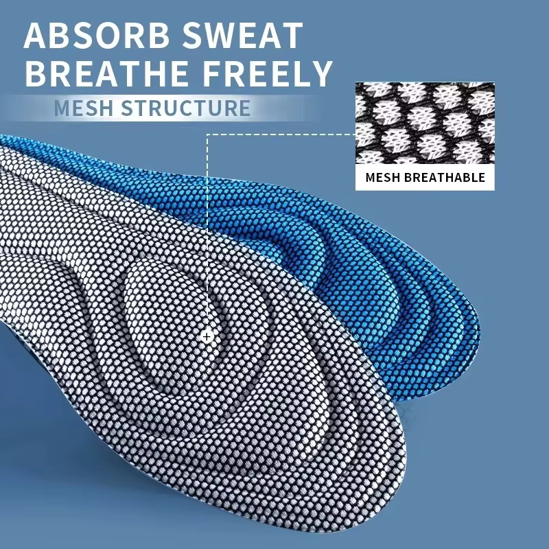 4 PCS Palmilhas de Massagem Es - Insole Memory Foam avaliação e preço