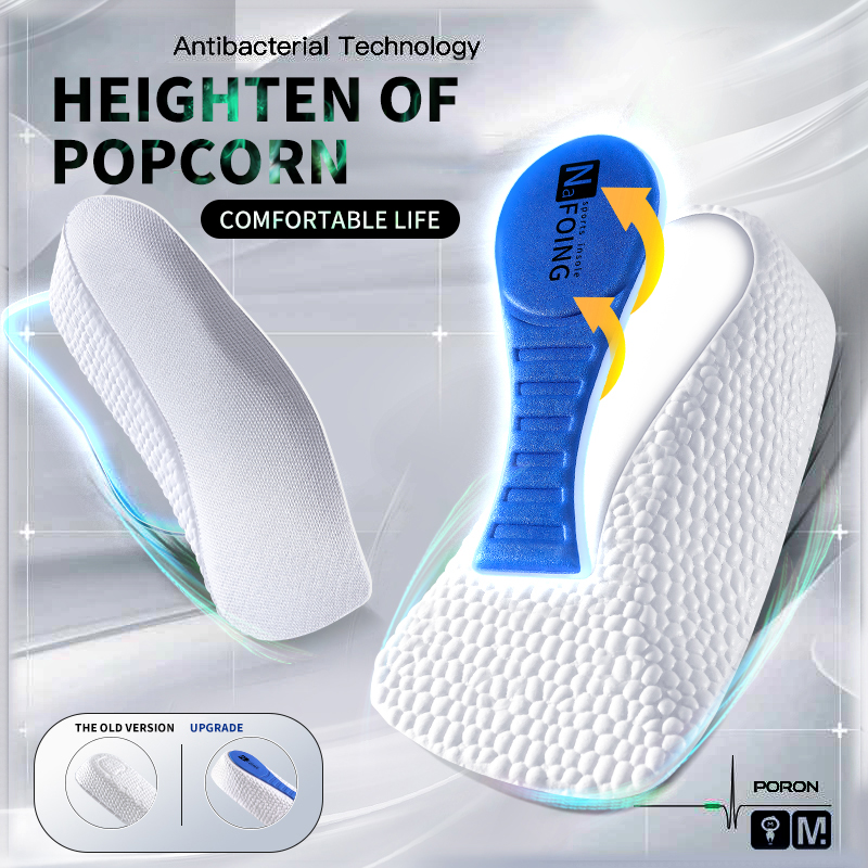 Palmilhas de aumento de altura - Insole Memory Foam avaliação e preço