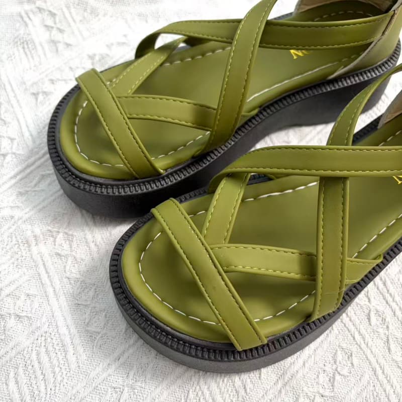 Sandálias de Plataforma com Ti - Insole Memory Foam avaliação e preço