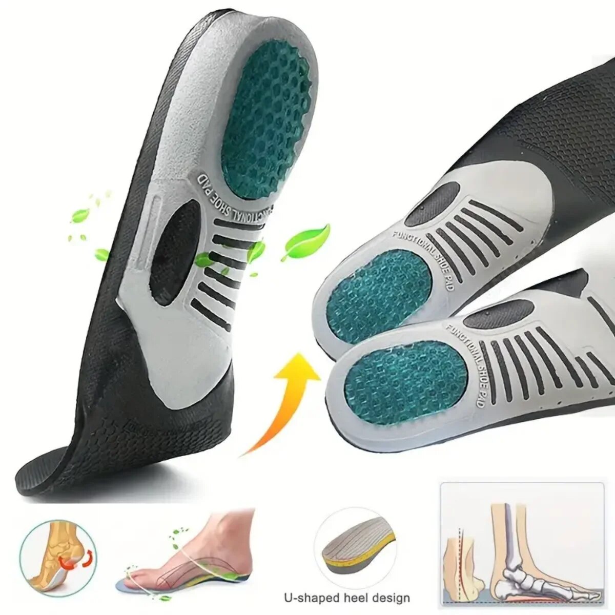 Orthotics Flat Foot Health Sol - The Sneaker Care avaliação e preço