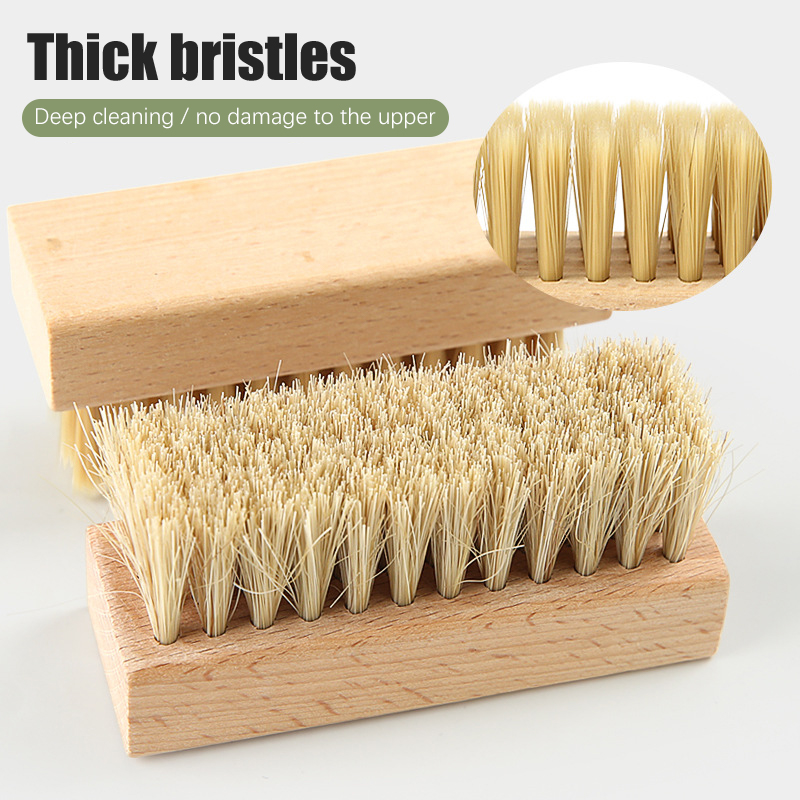1pc cerdas de porco escova de  - Sneaker Cleaning Kit avaliação e preço