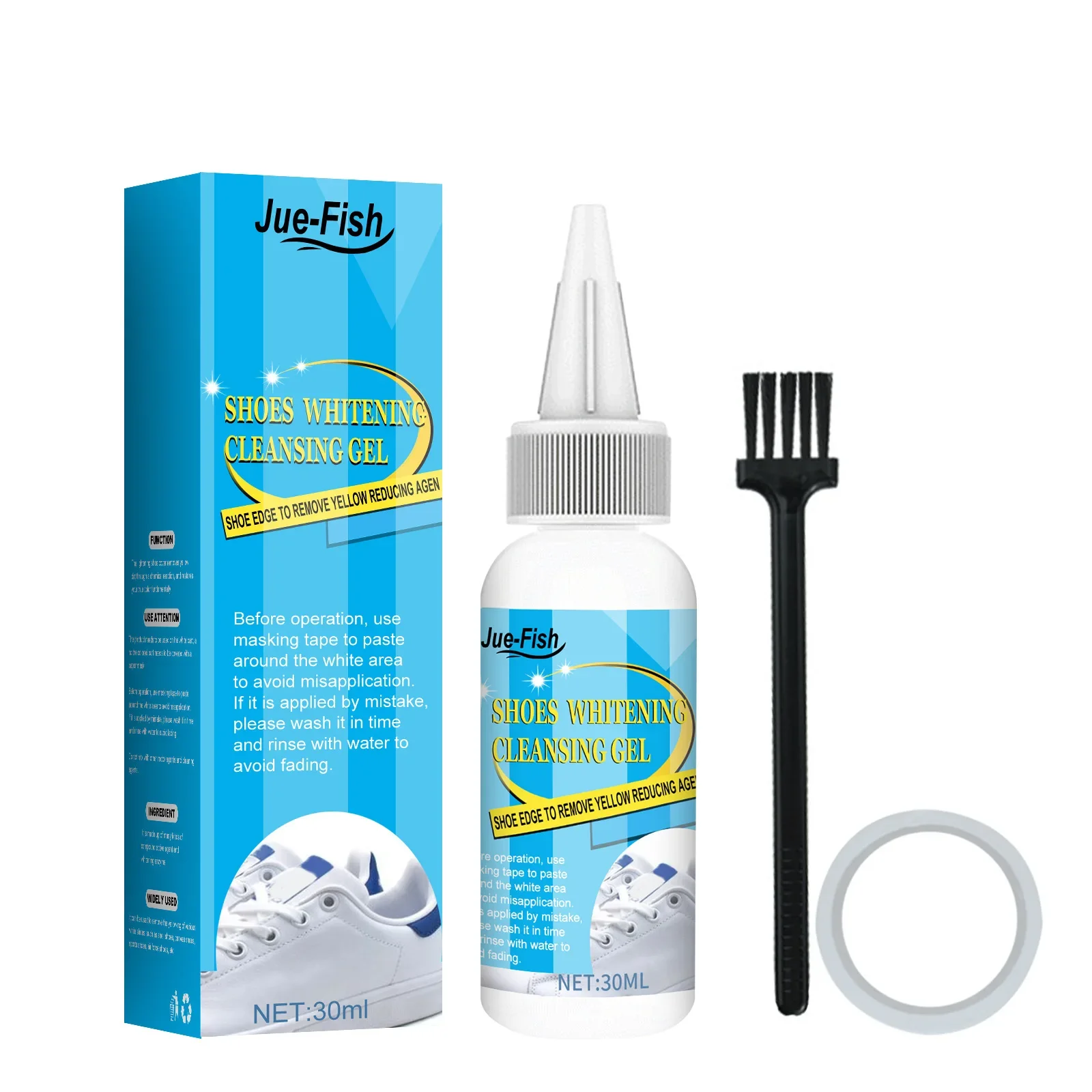 Sapatos brancos Gel De Limpeza - Sneaker Cleaning Kit avaliação e preço