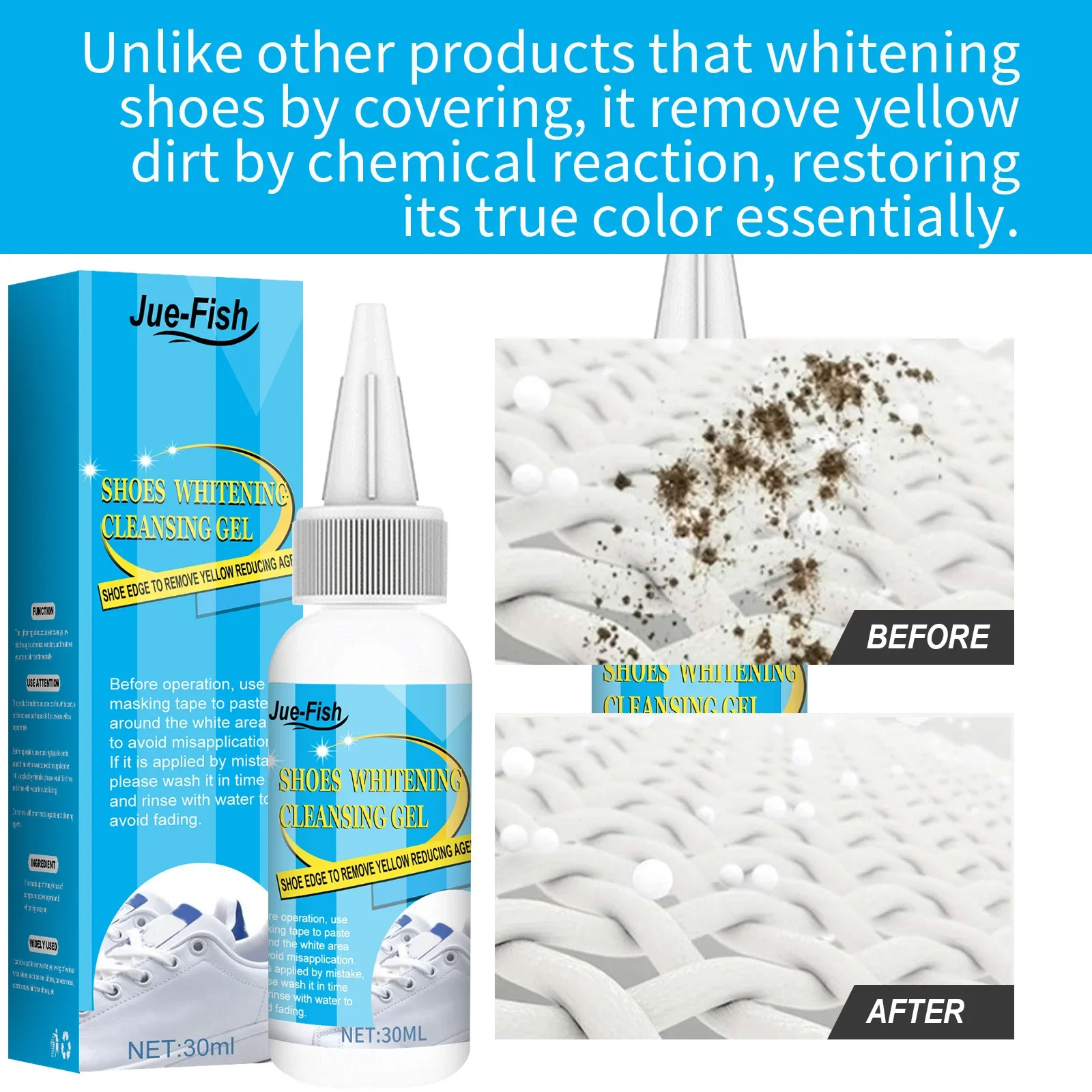 Sapatos brancos Gel De Limpeza - Sneaker Cleaning Kit avaliação e preço