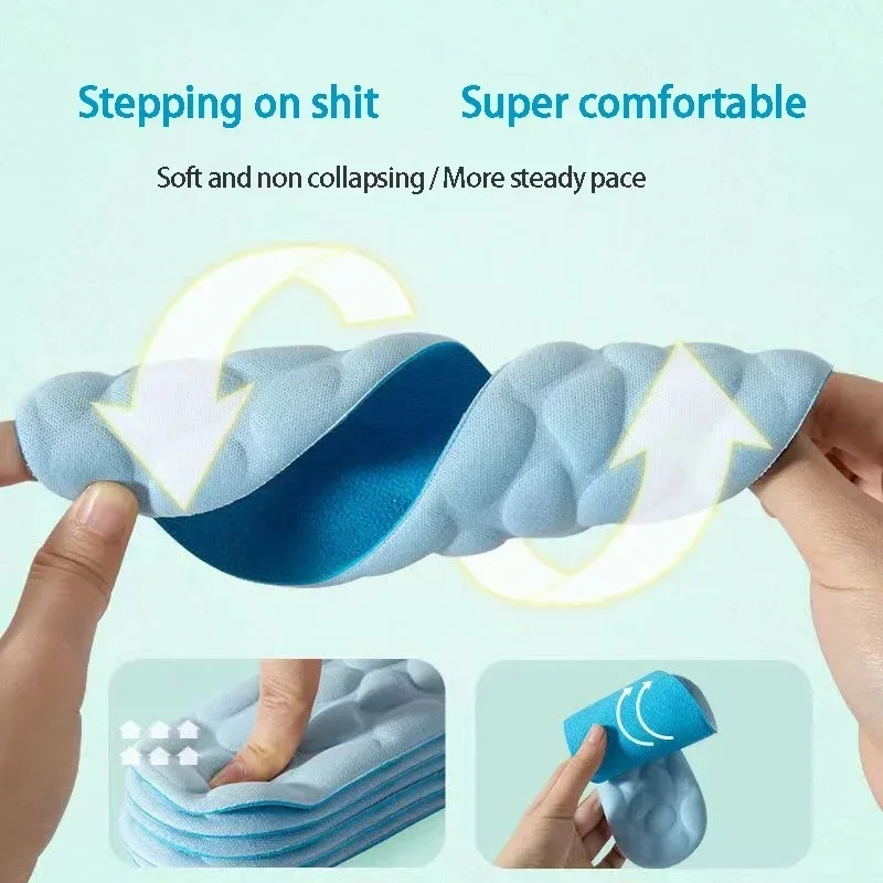 2/4 pçs palmilhas de espuma de - Insole Memory Foam avaliação e preço